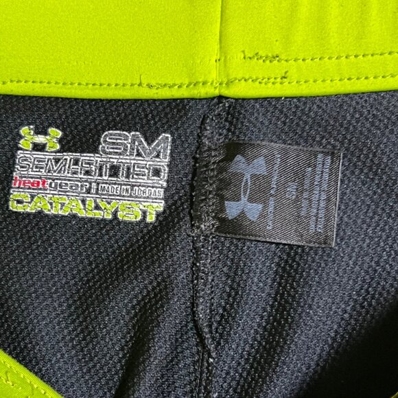 Under Armour Women Small Black Semi-Fitted‎ Heat Gear Catalyst Activewear Pant - Picture 9 of 10